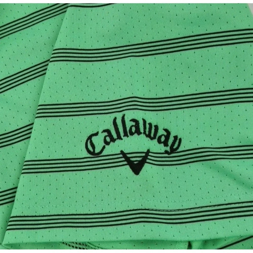 Callaway Men's Polo‎ Shirt Size Large Green Golf Opti-Dri Performance Travel